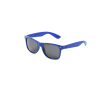 Zonnebril van RPET met zwarte UV400-beschermende glazen kleur blauw