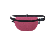 Heuptasje van gerecycled plastic met verstelbare riem en gesp kleur rood
