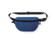 Heuptasje van gerecycled plastic met verstelbare riem en gesp kleur blauw