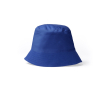 Katoenen bucket hat met klassiek design 170 g/m² kleur koningsblauw