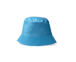 Katoenen bucket hat met klassiek design 170 g/m² kleur pastel blauw