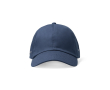 Pet met 6 panelen en metalen oogjes aan de zijkant Casual kleur jeans blauw