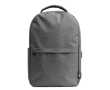 Rugzak van 600D gerecycled polyester met laptopvak kleur grijs
