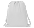 Sportieve trekkoordrugzak van polyester 150 g/m² kleur wit