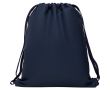 Sportieve trekkoordrugzak van polyester 150 g/m² kleur marineblauw