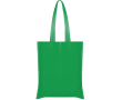 Non-woven tas met lange gelaste hengsels, draagkracht 6 kg kleur pastel groen