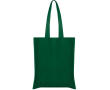 Non-woven tas met lange gelaste hengsels, draagkracht 6 kg kleur groene fles