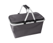 Opvouwbare polyester mand met EVA-schuimhandvat voor picknicks kleur grijs