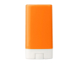 Waterbestendige zonnebrandstick SPF 30 uit kunststof 30 ml kleur oranje
