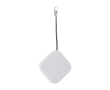 Sleutelhanger, draadloze tracker en selfie-afstandsbediening, 3-in-1 kleur wit