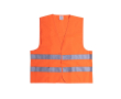 Reflecterend veiligheidshesje voor volwassenen, conform aan veiligheidsnormen kleur oranje