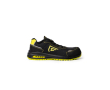 Sportieve unisex werkschoenen met dubbele dichtheid Roly Beryl kleur neon geel