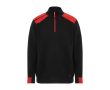 Werktrui van katoen en polyester 280 g/m² Roly Maverick kleur rood
