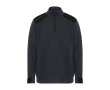 Werktrui van katoen en polyester 280 g/m² Roly Maverick kleur zwart