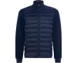 Unisex gewatteerde jas met rits 90 g/m² Roly Direct Vivaro kleur marineblauw