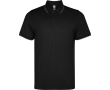 Technische polo met korte mouwen en rib 200 g/m2 Roly Direct Sian kleur zwart