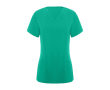 Dames tuniek van polyester en elastaan 170 g/m² Roly Ferox kleur smaragdgroen