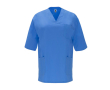 Uniseks tuniek van polyester en katoen 160 g/m² Roly Panacea kleur bondi blauw