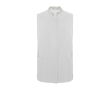 Damesjas van polyester met logo 130 g/m² Roly Aldany kleur gebroken wit