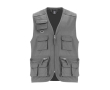 Werkvest met logo van katoen 200 g/m² Roly Venera kleur taupe grijs