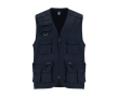 Werkvest met logo van katoen 200 g/m² Roly Venera kleur marineblauw