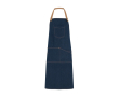 Lang werkschort voor horeca van katoen 250 g/m² Roly Batali kleur jeans blauw