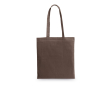 Katoenen tassen bedrukken in kleur 140 g/m² EcoColor Plus kleur bruin