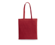 Katoenen tassen bedrukken in kleur 140 g/m² EcoColor Plus kleur bordeaux