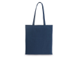 Katoenen tassen bedrukken in kleur 140 g/m² EcoColor Plus kleur marineblauw