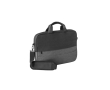 Laptoptas van gerecycled polyester, geschikt voor 15 inch laptops kleur grijs