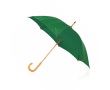 Automatische paraplu met logo van polyester 190T Ø105 Basic kleur groen