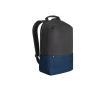 Rugzak van gerecycled polyester voor een tablet en 15,6 inch laptop kleur blauw
