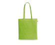 Boodschappentas van gerecycled katoen en polyester 150 g/m² kleur lichtgroen