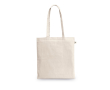 Boodschappentas van gerecycled katoen en polyester 150 g/m² kleur naturel