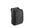Gevoerde rugzak van gerecycled polyester voor laptop 15,6 inch kleur donkergrijs