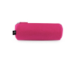 Cilindervormige etui van gerecycled vilt met ritssluiting kleur roze