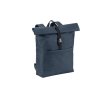 Multifunctionele rugzak met oprolsluiting voor een 17,3 inch laptop kleur blauw
