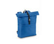 Multifunctionele rugzak met oprolsluiting voor een 17,3 inch laptop kleur koningsblauw