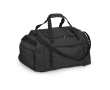 Sporttas van 300D polyester met verstelbare schouderriem kleur zwart