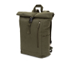 Rolltop-rugzak met bovensluiting en vakken 17L 380 g/m² kleur donkergroen