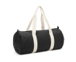 Ecologische sporttas met binnenvak 24L 380 g/m2 kleur zwart