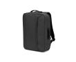 Compacte rugzak van gerecycled polyester met laptopvak 15,6\" kleur donkergrijs