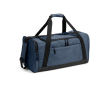 Sporttas van gerecycled polyester met ruim compartiment 37L kleur blauw