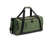 Sporttas van gerecycled polyester met ruim compartiment 37L kleur donkergroen