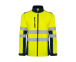 Softshell werkjas met hoge zichtbaarheid 320 g/m² Roly Antares kleur neon geel