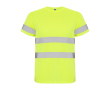 Technisch werkshirt met hoge zichtbaarheid 130 g/m² Roly Delta kleur neon geel