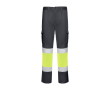 Werkbroek met hoge zichtbaarheid 250 g/m² Roly Daily Stretch HV kleur taupe grijs