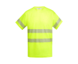 Technisch werkshirt van katoen en polyester 170 g/m² Roly Tauri kleur neon geel