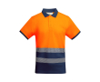 Werkpolo bedrukken met korte mouwen 170 g/m² Roly Atrio kleur oranje