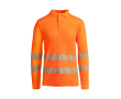 Technische werkpolo met lange mouwen 170 g/m² Roly Atrio LS kleur neon oranje